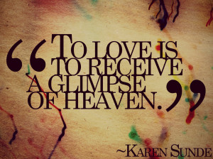 True love is not expecting a response when you say I love you ...