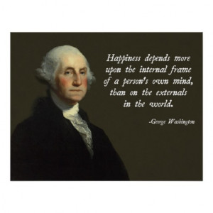 Washington Happiness Quote Posters