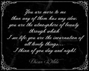 Beautiful oscar wilde quote