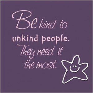 Be Kind to Unking People