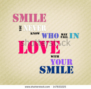 Quotes About Smiling And Falling In Love ~ falling in love with your ...