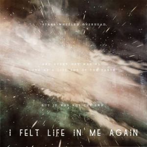 ... it was not the end. I felt life in me again. #lotr #quotes #gandalf