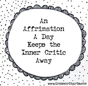 ... daily affirmation to keep your inner critic at bay. #ThePromiseAU