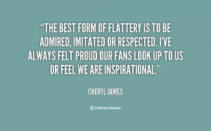 The Highest Form of Flattery Is Imitation