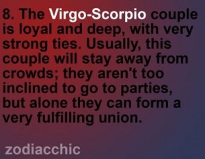 Looks like I need to find me a good Scorpio man!