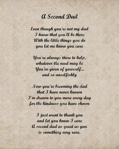 ... www.etsy.com/listing/118604074/a-second-dad-love-poem-for-stepdad-8-x