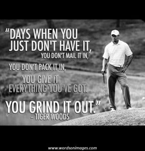 Tiger woods quotes