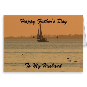 Happy Father's Day, To My Husband Greeting Cards