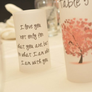 quote luminaries reception signs and decor wedding signs and quote