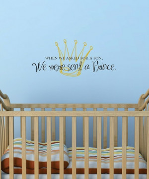 look at this Belvedere Designs Gold & Black 'Son Prince' Wall Quote ...
