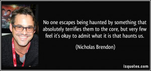 More Nicholas Brendon Quotes