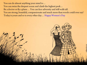 International Women's Day...