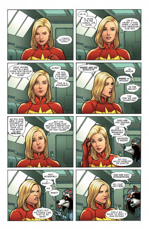 ... the Galaxy Annual #1, Words by Brian Michael Bendis, Art by Frank Cho