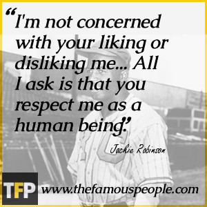 jackie robinson quotes about racism