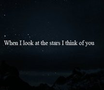 Quote Sky Stars Text