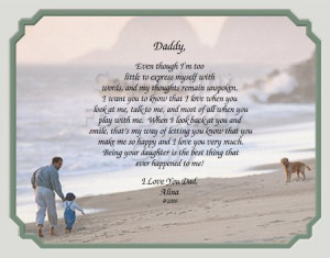Father's Day Poems From Daughter