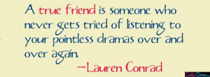 Lauren Conrad Quote Facebook Covers