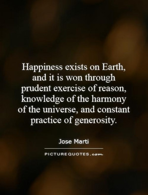 Happiness Quotes Jose Marti Quotes