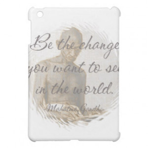 Mahatma Gandhi Quote Speck iPad Case