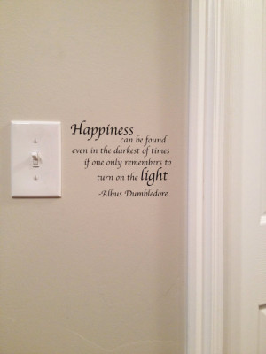 happiness, light switch, quotes