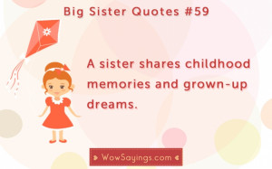 Sister shares childhood memories and dreams