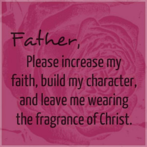 The fragrance of Christ