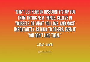 Insecurity Quotes Preview quote