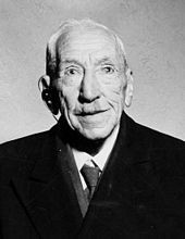 Billy Hughes in 1945 aged 83, seven years before his death