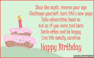 16) Shun the myth, reverse your age. Challenge yourself, turn life’s ...