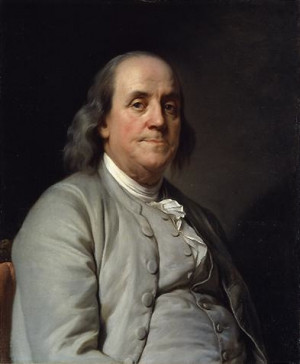 Benjamin Franklin (Joseph-Siffrein Duplessis (1725–1802)/Wikipedia)