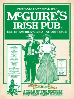 McGuires Irish Pub...Irish wake, I think so!!!
