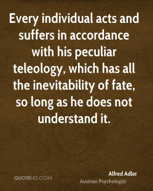 Alfred Adler Quotes