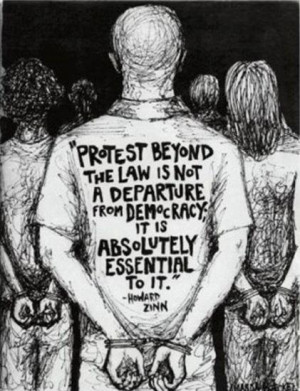 Protest beyond the law is not a departure from democracy; it is ...