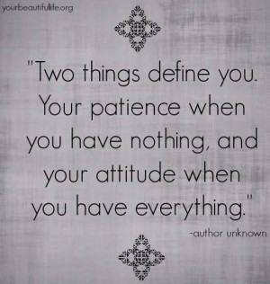 qualities that define you