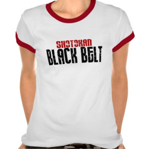 Shotokan Black Belt Karate T-shirts