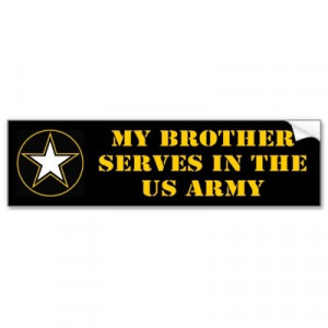 Proud army sister :)