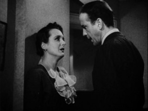 Humphrey Bogart and Mary Astor