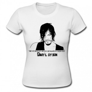 The Walking Dead Daryl with Quote Ver2 T-shirt