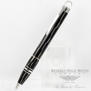 Montblanc Starwalker Black Mystery Black Ballpoint Pen 104227 Beverly ...