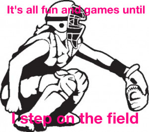 softball catcher