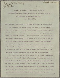 Booker T. Washington’s Atlanta Exposition speech, September 18, 1895 ...