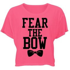 ... Flowy Boxy Lightweight Crop Tee $24.97 #cheer #cheerleading #bow #neon