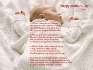 Family quotes picture of sweety baby still sleep with happy mothers ...