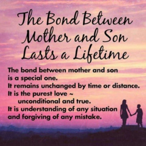 Bond between mother and son
