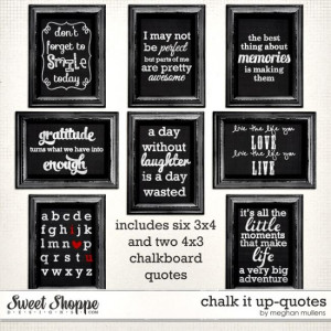 Chalk It Up-Quotes by Meghan Mullens