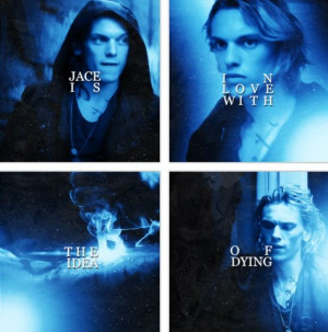 Jace Wayland (played by Jamie Campbell Bower) of The Mortal ...