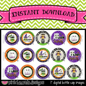 Halloween Owls 1 - cute owls with Halloween sayings - INSTANT DOWNLOAD ...
