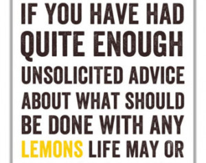 When Life Gives You Lemons Kitchen Art Typographic Print Lemon Yellow ...