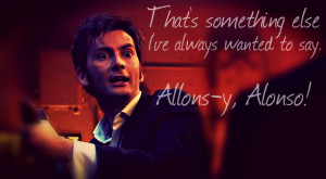 Allons-y, Allonso! by JNapier99