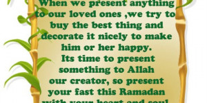 Inspirational Ramadan Mubarak 2015 Quotes In English